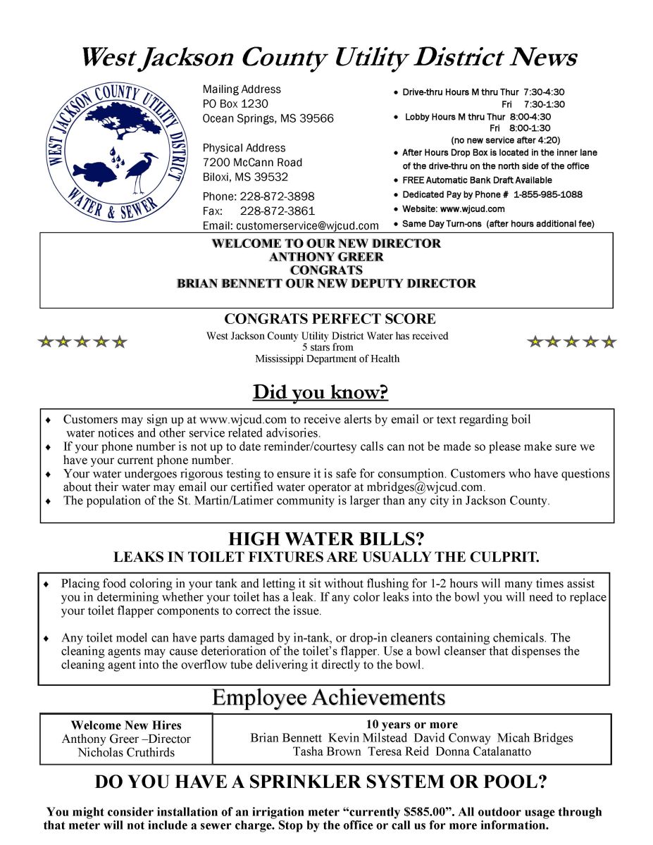 Annual Newsletter pg2